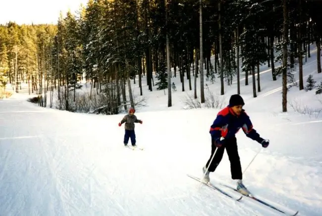cross country skiing