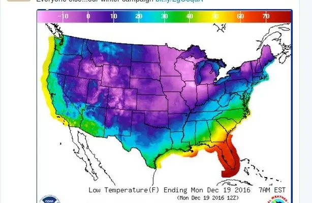 Winter in South Florida