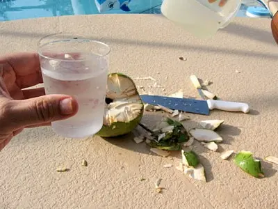 coconut water